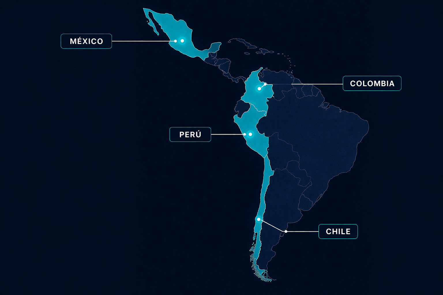 Países con presencia Pragma